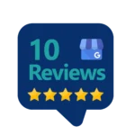 10 x Google 5-Star Reviews